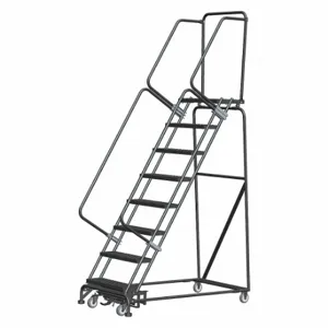 BALLYMORE WA083214XSU Rolling Ladder, 80 Inch Platform Height, 14 Inch Platform Depth, 24 Inch Platform Width | CN9CBY 41LF69