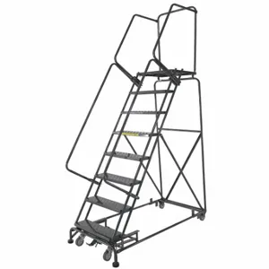 BALLYMORE WA083221PSU Rolling Ladder, 80 Inch Platform Height, 21 Inch Platform Depth, 24 Inch Platform Width | CN9CWJ 41LF73