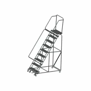 BALLYMORE WA093214G Rolling Ladder, 90 Inch Platform Height, 14 Inch Platform Depth, 24 Inch Platform Width | CN9CDR 9NZW9