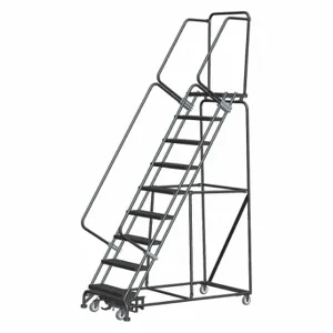 BALLYMORE WA093214XSU Rolling Ladder, 90 Inch Platform Height, 14 Inch Platform Depth, 24 Inch Platform Width | CN9CDZ 41LF93