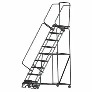 BALLYMORE WA093214X Rolling Ladder, 90 Inch Platform Height, 14 Inch Platform Depth, 24 Inch Platform Width | CN9CDQ 8UX21