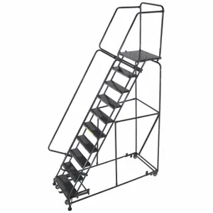 BALLYMORE WA103228PSU Rolling Ladder, 100 Inch Platform Height, 28 Inch Platform Depth, 24 Inch Platform Width | CN9BUB 41LG18