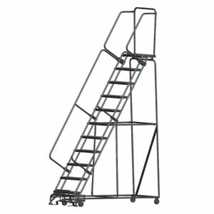 BALLYMORE WA113214G Rolling Ladder, 110 Inch Platform Height, 14 Inch Platform Depth, 24 Inch Platform Width | CN9BUY 9MH37