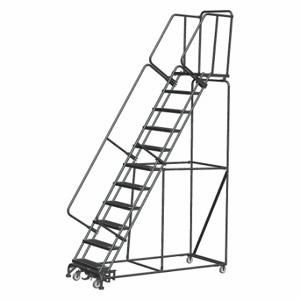 BALLYMORE WA-113221X Rolling Ladder, 110 Inch Platform Height, 21 Inch Platform Depth, 24 Inch Platform Width | CN9BVF 41LG34
