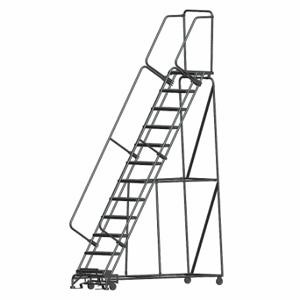 BALLYMORE WA123214G Rolling Ladder, 120 Inch Platform Height, 14 Inch Platform Depth, 24 Inch Platform Width | CN9BVV 8ZFE1