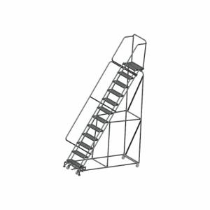 BALLYMORE WA123214X Rolling Ladder, 120 Inch Platform Height, 14 Inch Platform Depth, 24 Inch Platform Width | CN9CWH 9KD09