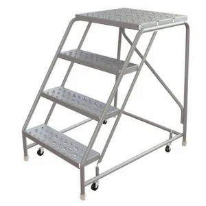 BALLYMORE WLAR004246-D4 Rolling Ladder, 40 Inch Platform Height, 21 Inch Platform Depth, 24 Inch Platform Width | CN9BYX 799ZH9