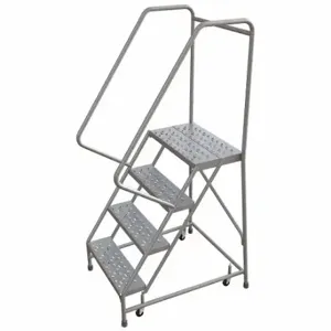 BALLYMORE WLAR104246 Rolling Ladder, 40 Inch Platform Height, 14 Inch Platform Depth, 24 Inch Platform Width | CN9BYW 799ZH4