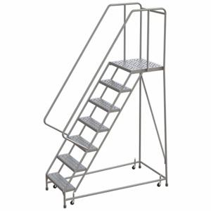 BALLYMORE WLAR107246-D4 Rolling Ladder, 70 Inch Platform Height, 21 Inch Platform Depth, 24 Inch Platform Width | CN9CBG 799ZJ4