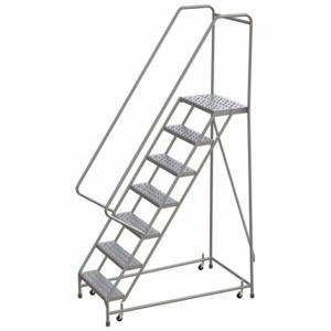 BALLYMORE WLAR107246 Rolling Ladder, 70 Inch Platform Height, 14 Inch Platform Depth, 24 Inch Platform Width | CN9CAR 799ZH7