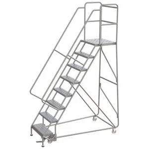 BALLYMORE WLAR108246-D4 Rolling Ladder, 80 Inch Platform Height, 21 Inch Platform Depth, 24 Inch Platform Width | CN9CCQ 799ZJ6