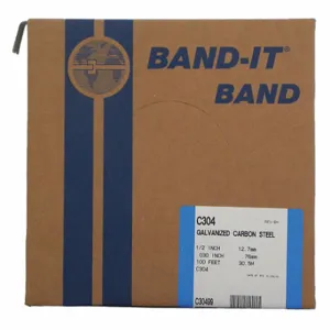 BAND-IT C30499 Band, Gcs, 1/2 X 0.030 X 100 RL/100Ft | CN9DCA 36M562