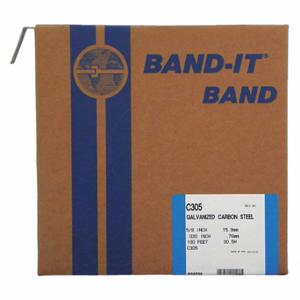 BAND-IT C30599 Band, Gcs, 5/8 x 0.030 x 100 RL/100 Fuß | CN9DCB 36M563