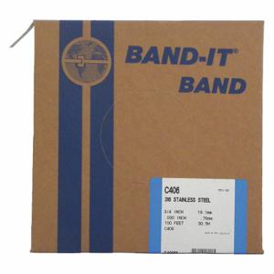 BAND-IT C40699 Band, 316Ss, 3/4 x 0.030 x 100 RL/100 Fuß | CN9DBX 36M545