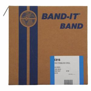 BAND-IT C91699 Band, 304 Ss, 3/4 X 0.020 X 200 Ft | CN9DBW 36M581