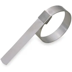 BAND-IT GRP09S Band Clamp Stainless Steel Minimum Diameter 3/4 Inch - Pack Of 10 | AC2NXK 2LPG1