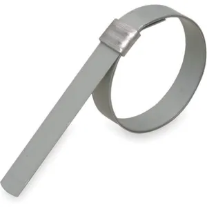 BAND-IT GRS309 Band Clamp Galvanised Carbon Steel Minimum Diameter 1-1/4 - Pack Of 24 | AC2NYG 2LPJ3