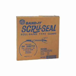 BAND-IT M21199 Scruseals And Rack, Stainless Steel, 10 PK | CN9DDU 36M611