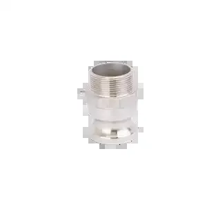 BANJO FITTINGS 150FSS Male Adapter, Male Thread, Size 1-1/2 Inch, Stainless Steel | BW9PFM