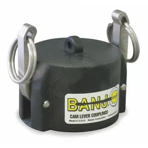 BANJO FITTINGS 300CAP Cam And Groove Dust Cap, 3 Inch, Polypropylene | AB2KBZ 1MJT4