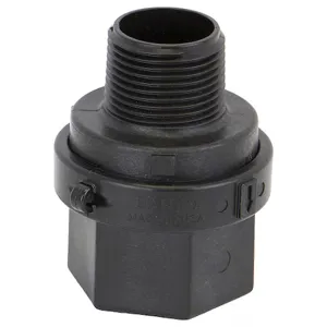 BANJO FITTINGS CV100MT Check Valve, 1 Inch Male NPT x Female NPT, Polypropylene | BW8VEU