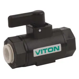 BANJO FITTINGS LVPL038V Ball Valve, 3/8 Inch Pipe Size, 150 PSI CWP Max. Pressure | BW8WTR 45AM59