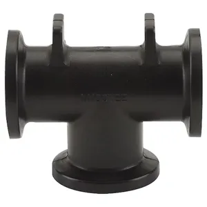 BANJO FITTINGS M100TEE Flanged Tee, Size 1 Inch | BW8JNF