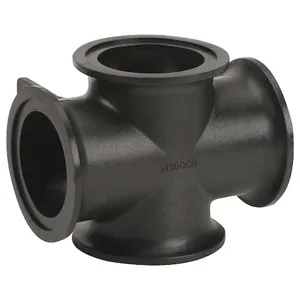 BANJO FITTINGS M300CR Flanged Cross, Size 3 Inch | BW9JLG