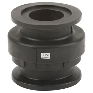 BANJO FITTINGS MCV200 Flanged Check Valve Epdm, 2 Inch, Polypropylene | BW8XPF