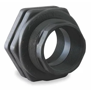 BANJO FITTINGS TF150 Bulkhead Tank Fitting, 1-1/2 Inch With Epdm Gasket, Polypropylene | AB2KJP 1MKJ4