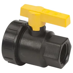 BANJO FITTINGS UV075FP Ball Valve, 3/4 Inch Single Union | BW8VXX