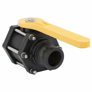 BANJO FITTINGS VFMT200FP Full Port Ball Valve 6-Bolt Design, 2 Inch, Polypropylene | BW9KWV