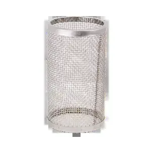 BANJO FITTINGS LSS308 Screen 8 Mesh, 3 Inch Strainer, Stainless Steel | BW9NCL