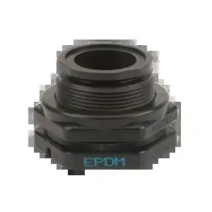 BANJO FITTINGS MTF220BD Full Port Manifold Epdm/Bottom Drain Tank Flange, 2 X 2 Inch Size | BW9ADN