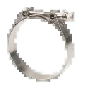 BANJO FITTINGS TC438 Hose Clamp, Stainless Steel, T-Bolt, 4.76 Inch Max Dia. | BW8VLC