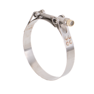 BANJO FITTINGS TC456 Hose Clamp, Stainless Steel, T-Bolt, 4.94 Inch Max Dia. | BW8UQQ