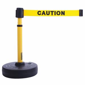 BANNER STAKES PL4082 PLUS Barrier System, Yellow, Caution | CN9DHA 45NC13