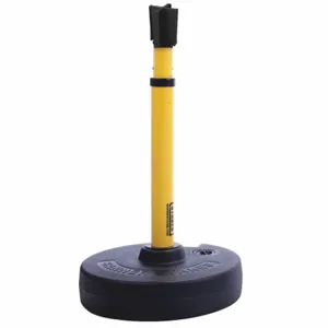 BANNER STAKES PL4117 PLUS Barrier System Receiver Post, Yellow | CN9DEU 48GR25