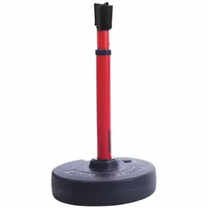 BANNER STAKES PL4118 PLUS Barrier System Receiver Post, Red | CN9DET 48GR26