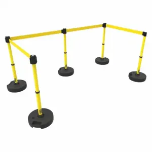 BANNER STAKES PL4592 PLUS Barrier System, Yellow | CN9DGA 53XW33