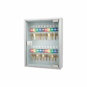 BARSKA CB12952 Key Cabinet, Wall Mount, 20 Key Capacity, Key Hooks, 3 Inch Size Dp | CN9DNL 53JF49