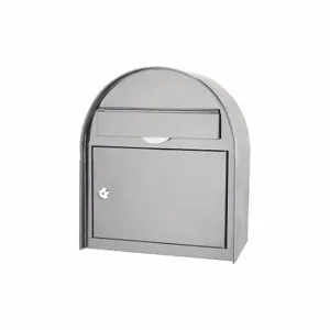 BARSKA CB13254 Locking Mailbox, Gray | CN9DRD 465D75