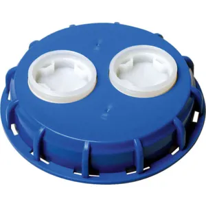 BASCO 78D Ibc Cap Polypropylene Blue 6 Inch Width | AF7MLJ 21YK95