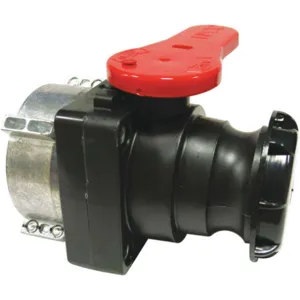 BASCO BV2CLCN-E Ibc Valve Polypropylene Black 5 Inch Width | AF7MLE 21YK91