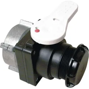 BASCO BV2NCN-V Ibc Valve Polypropylene Black 5 Inch Width | AF7MLF 21YK92