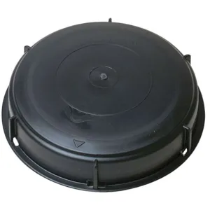 BASCO PBC6S Ibc Cap Polypropylene Black 6 Inch Width | AF7MLP 21YL01