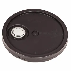 BASCO ROP2100CVR-F-TT-BR Plastic Pail Lid, 12-1/4 Inch Diameter, Brown | CE9TGN 55KY89