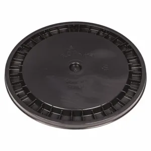 BASCO ROP2100CVR-SN-BR Plastic Pail Lid, Brown, 12-1/4 Inch Dia | CE9TGL 55KY92