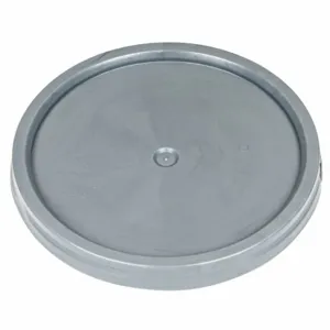 BASCO ROP2100CVR-TT-GRAY Plastic Pail Lid, Gray, 12-1/4 Inch Dia | CE9TGH 55KY96