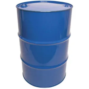 BASCO TH55-3R-MBLU Steel Drum Closed Head 55 Gallon Blue | AB7QCP 23Y341